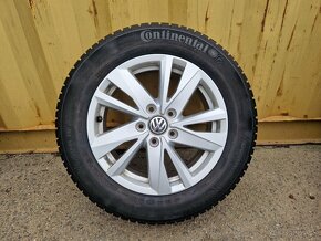 5x112 r16 touran kolesa disky volkswagen 205 60 16 zimné - 2