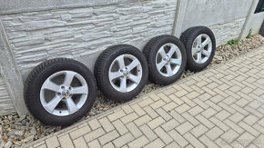 VW ORIGINAL ZIMNÁ SADA 215/60 R16 goodyear 8mm - 2