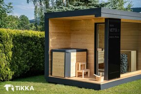 Záhradná sauna TIKKA model VETTA [Panoráma | príroda] - 2