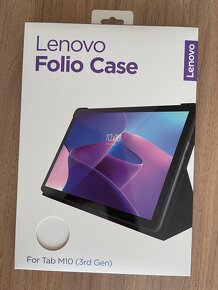 Lenovo Tab M10 aj s obalom Lenovo folio case - 2