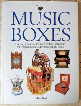 Kniha Music Boxes, historie zvukové techniky - 2