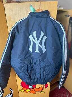 Adidas NY Yankees zateplaná vetrovka. - 2