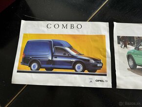 Opel Corsa Combo reklamné plagáty - 2