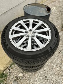 Sada 4ks zimne pneu Michelin Pilot Alpin 5  s diskami Volvo - 2