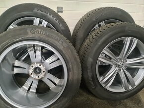 ZIMNA SADA 5X112 R19 TOUAREG +ZIMNE PNEU 255/55 R19 - 2