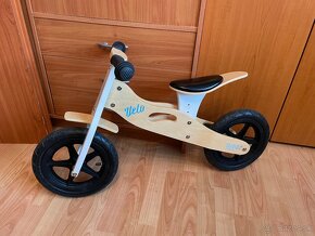 Detské drevené odrážadlo Toyz Velo natural - 2