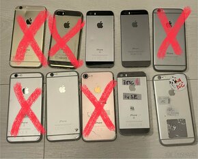 5x iPhone na diely/opravu - 2