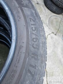 Zimne pneumatiky michelin  215/65 r17 - 2