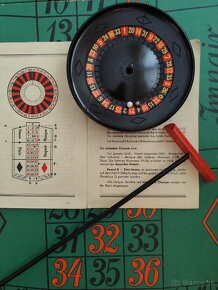 Spoločenská hra-Ruleta - 2