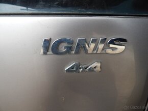 Predám na diely-Suzuki Ignis 1,3-4x4.r.v.2004. - 2