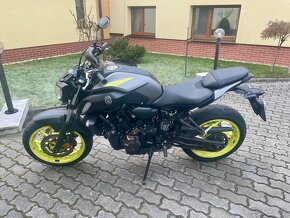 Yamaha Mt 07 A2-55kw otovrená - 2