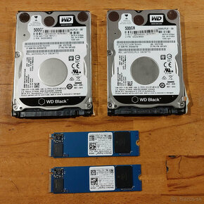 Nove HDD a SSD disky - 2