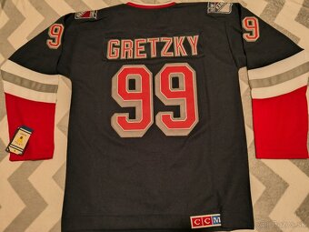 Novy Hokejovy dres Rangers Gretzky Navy L - 2