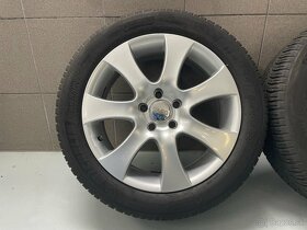 Disky  DBV 7 J x 17 H2 + pneumatiky 205/55 R17 zimné - 2