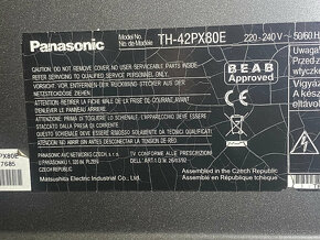 Predám Televizor Panasonic Viera TH-42PX80E , ako novy. - 2