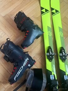 Predam skialp set FISCHER 163 cm - 2