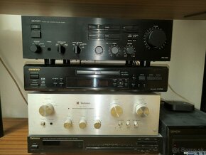 HiFi, 2x zosilovac Denon, technics, DVD onkyo radio - 2