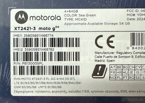 Moto G04 4/64GB 90HZ nerozbalený - 2