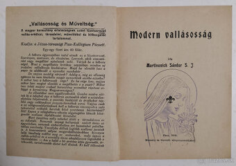 Modern vallásosság - Martinovich Sándor S. J. 1918 - 2