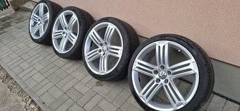 Disky 5x112 R19 VW Talledega s letnými pneu - 2