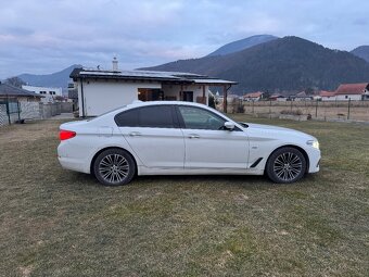 Bmw g30 520xd 11/2017 1vy majitel 216k koza autopilot masaz - 2