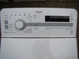 Automatická práčka WHIRLPOOL 5,5kg.40cm úzka - 2