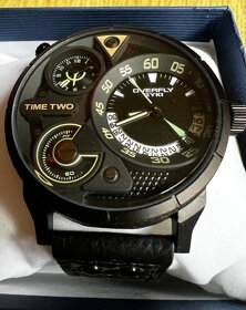 Pánske hodinky Overfly Analog Black E3065L-DZ2HCH - 2