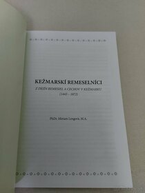 Kežmarskí remeselníci – z dejín remesiel a cechov v Kežmarku - 2