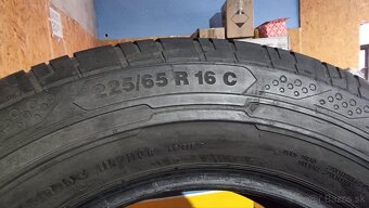 Contimental 225/65r16c letne - 2