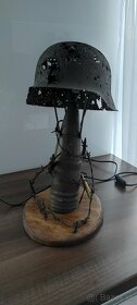 lampa z nemeckej prilby - 2