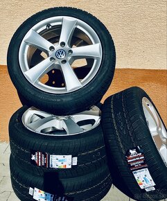 5x112 R17 7,5J ET52 VW + 225/45 R17 zimné (2024) - 2