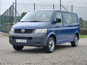 Predám dodávku Volkswagen Transporter T5 1,9tdi 5 miestne - 2