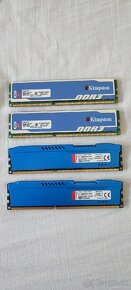 Predám 4x pamäť RAM 4 GB DDR3 1600 MHz - 2