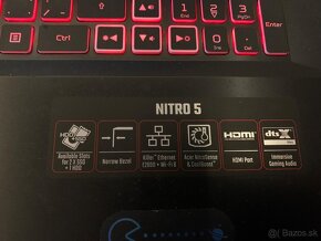 Herný NB Acer Nitro 5 Obsidian - 2