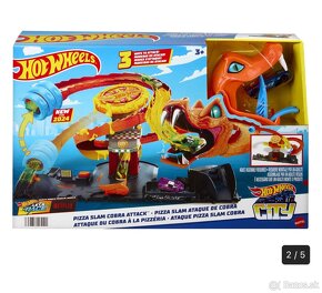 Hot Wheels City hladna kobra utoci na pizzerku - 2