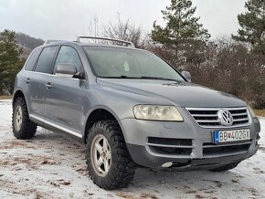 Volkswagen Touareg 2.5tdi 6st Manuál pevný podvozok 3,5t ťaž - 2