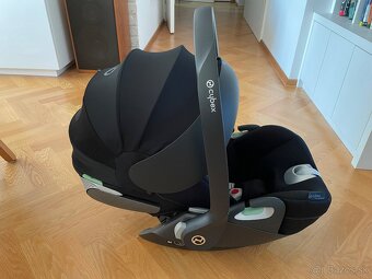 CYBEX Cloud T i-Size Plus Platinum Sepia Black vajíčko - 2