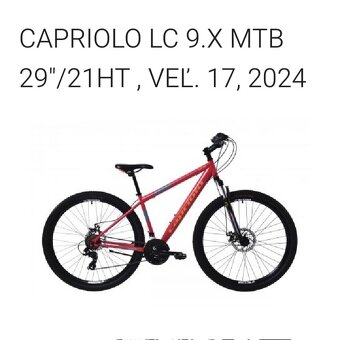 Capriolo LC.9X MTB 29"/21HT veĽ.17 - 2