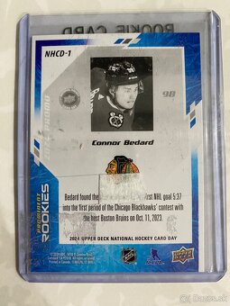 Hokejove karticky connor Bedard rookie - 2