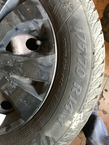 175/70 R14 zimne + 4x100 disky kia, hyundai - 2