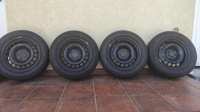 Sada kolies 5x112 R16 - zimné gumy Firestone 205/60 R16 - 2