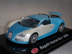 Predám kovový zberateľský model auta Bugatti Veyron 1:43 - 2