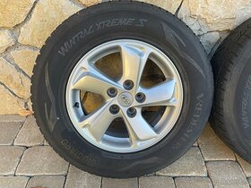 16 palcové Disky Hyundai SUV + pneu 215/70 R16 zimne - 2