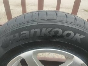 Letné pneumatiky Hankook R14  175/80  na diskoch - 2