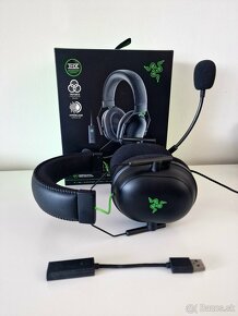 Predám Razer Blackshark V2 + USB Mic Enhancer - 2