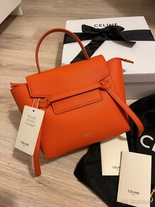 Celine micro belt bag s balením - oranžová (CE1) - 2