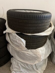 Letná sada Audi 5x112 R16 + Barum 225/55 R16 - 2