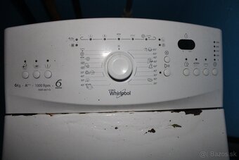 Zhora plnená práčka Whirlpool 6kg AWE 66710 - 2