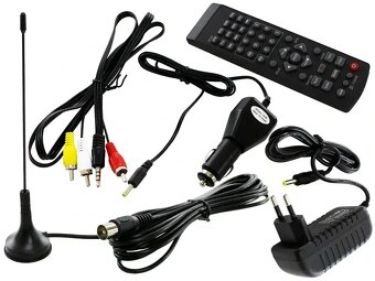 Prenosný televízor DVB14T LED 12V/24/220V - 2