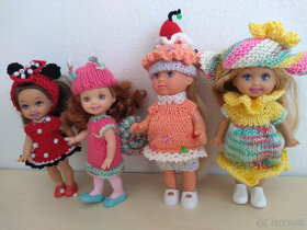 Rôzne šaty pre bábiky barbie Kelly CHELSEA ken e - 2